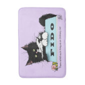 Tuxedo Kitten Dogs Bowl Badematte (Vorderseite Vertikal)