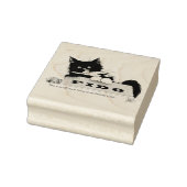 Tuxedo Kitten Dogs Bowl Gummistempel (Stempel)