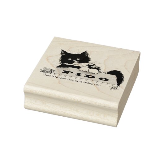 Tuxedo Kitten Dogs Bowl Gummistempel (Stempel)