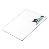 Tuxedo Kitten Dogs Bowl Notizblock (angewinkelt)