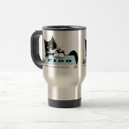 Tuxedo Kitten Dogs Bowl Reisebecher (Vorderseite Links)