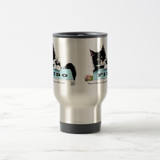 Tuxedo Kitten Dogs Bowl Reisebecher (Mittel)