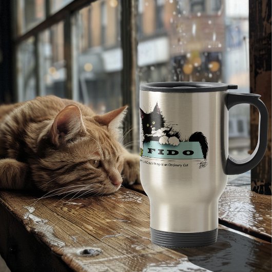 Tuxedo Kitten Dogs Bowl Reisebecher