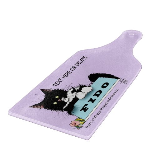 Tuxedo Kitten Dogs Bowl Schneidebrett (Ecke)