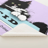 Tuxedo Kitten Dogs Bowl Sherpadecke (3/4)