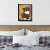 Tuxedo Kitten Leinwanddruck (Insitu (Schlafzimmer))