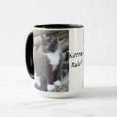 Tuxedo Kitten Tasse (Vorderseite Links)
