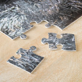 Tuxedo Kitten Tinsel und Lights Puzzle (Seite)