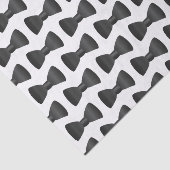 Tuxedo Krawatte Bow Muster Tissue Seidenpapier (Ausschnitt)