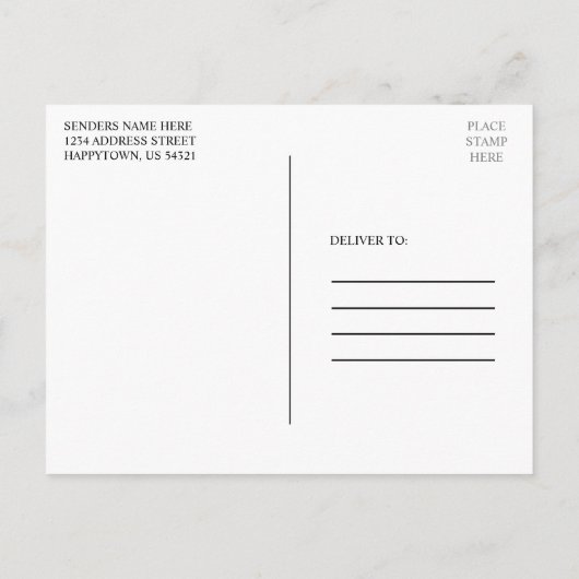 Tuxedo Krawatte wird mein Trauzeuge schwarz sein Postkarte (Rückseite)