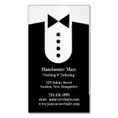 Tuxedo Magnetische Visitenkarte (Vorderseite Vertikal)