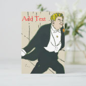 Tuxedo Man, Rett Day, (Stehend Vorderseite)