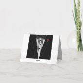 Tuxedo mit Bow-Krawatte-Monogramm (Rückseite)