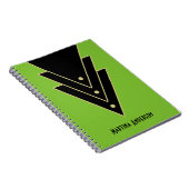 Tuxedo Modernes Déco Personalisiert Notizblock (Rechte Seite)