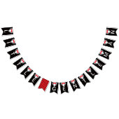 Tuxedo Pendant Banner, Bow-Krawatte Wimpelkette (Alle)