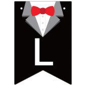 Tuxedo Pendant Banner, Bow-Krawatte Wimpelkette (Erste Fahne)