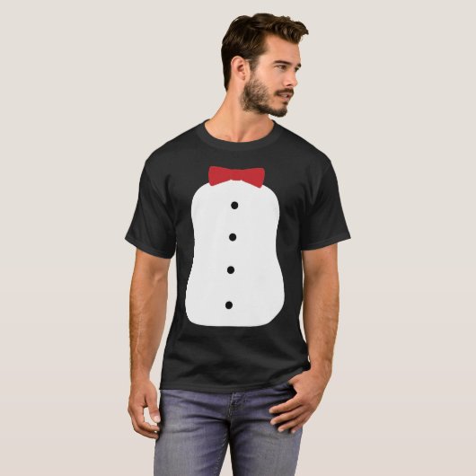 Tuxedo Penguin Kostüm T-Shirt (Vorne ganz)