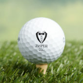 Tuxedo-Platzanweiser Golfball (Insitu T-Shirt)