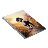 Tuxedo Poodle Hinweis Buch (Rechte Seite)