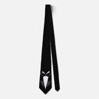 Tuxedo Schwarz-weiß Bow Krawatte