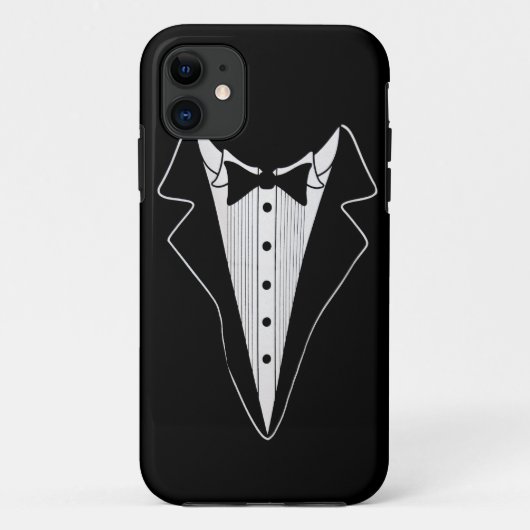 Tuxedo Shirt Case-Mate iPhone Hülle (Rückseite)