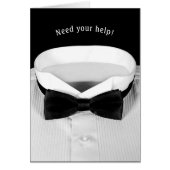 tuxedo Shirt für Hochzeitsbetreuung (Vorne)