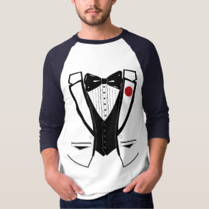 Tuxedo-Shirthülsen T-Shirt