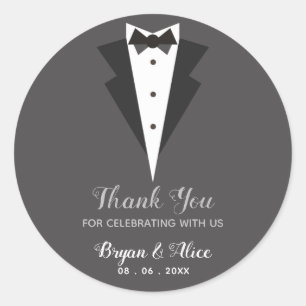 Tuxedo Stickers (Hochzeitsgroom-Trauzeugen)