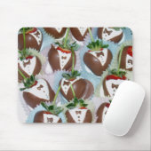 Tuxedo Strawberries Mousepad (Mit Mouse)