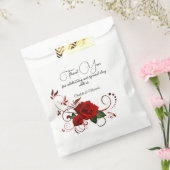 Tuxedo Suite & Bride Silhouette Wedding Geschenktütchen (Versiegelt)