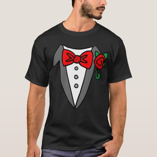Tuxedo T - Shirt (Vorderseite)