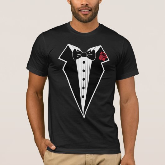 Tuxedo-T - Shirt (Vorderseite)