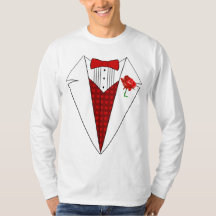 Tuxedo-T - Shirt des Valentines Tagesliebhabermit