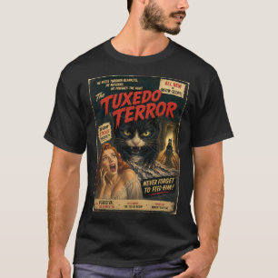 Tuxedo-Terror-Horrorfilmplakat-T-Shirt T-Shirt