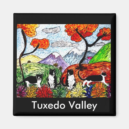 Tuxedo Valley Magnet (Vorne)