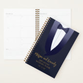 Tuxedo Wedding Brautparty Personalisiert Planner Planer (Anzeige)