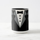 Tuxedo Zweifarbige Tasse (Mittel)