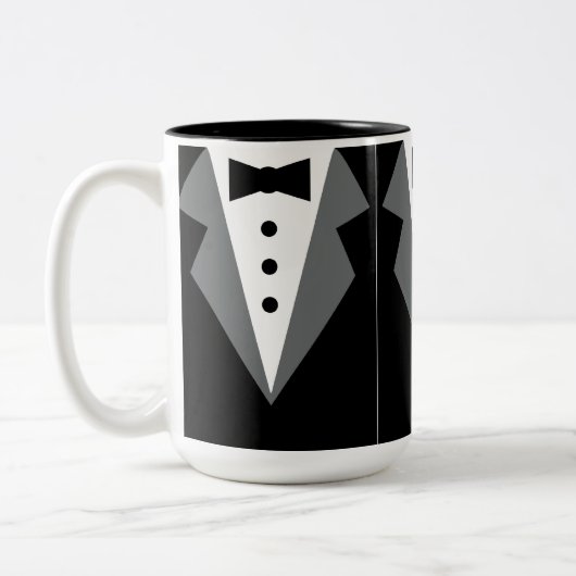 Tuxedo Zweifarbige Tasse (Links)