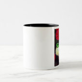 TUXEDOcat-TASSE Zweifarbige Tasse (Mittel)