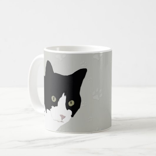 Tuxedokitty-Tasse Kaffeetasse (Vorderseite Links)