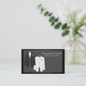 Tuxedos Männer-offizielle Visitenkarte (Stehend Vorderseite)