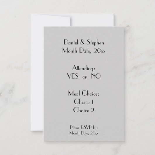 Tuxedos UAWG Einladung (Rückseite)