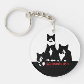 TuxedoTrio Schlüsselanhänger (Vorderseite)