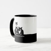 TuxedoTrio Tasse (Vorderseite Links)