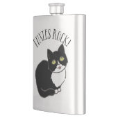 Tuxies Rock Flachmann (Links)