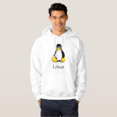 Tuxlinux-Shirt Hoodie (Vorne ganz)
