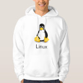 Tuxlinux-Shirt Hoodie (Vorderseite)