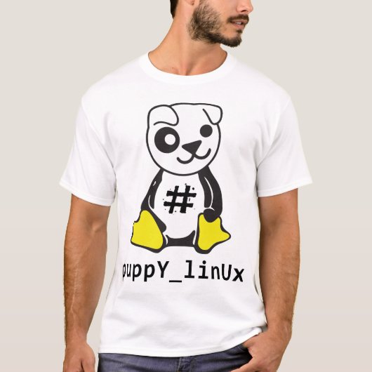 tuxpup T-Shirt (Vorderseite)