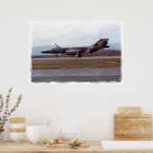 Tuy Hoa AFB Vietnam 1969 E Print Poster (Küche)