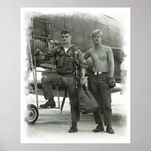 Tuy Hoa AFB Vietnam 69' Print Poster (Vorne)